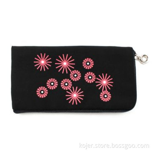 Zipper Pouch for Apple's iPhone 4, Made of Velvet, with Quality Zipper Slider and Lanyard